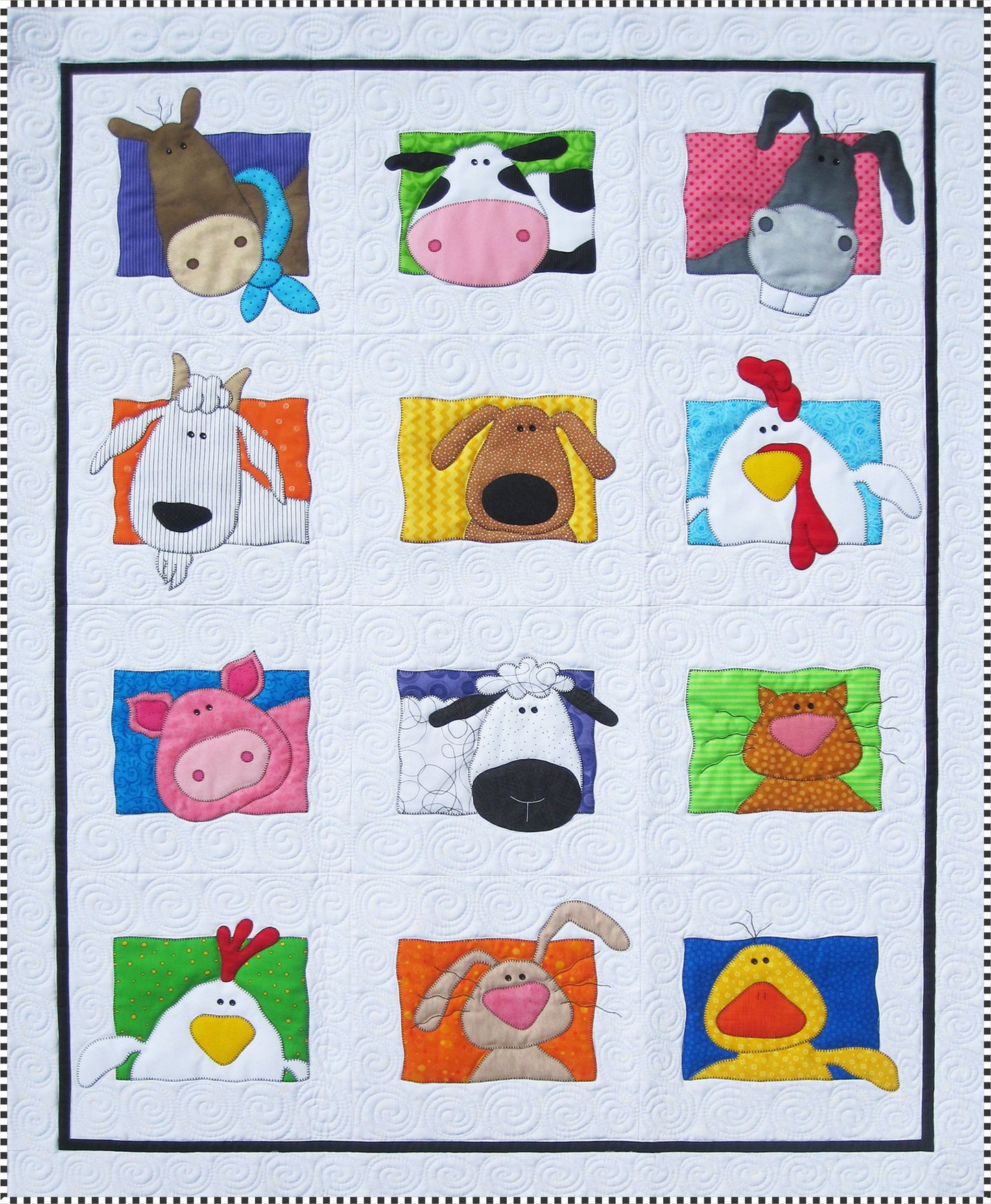 Animal Whimsy Quilt Pattern