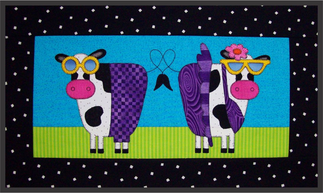 Beach Bovines Download Pattern