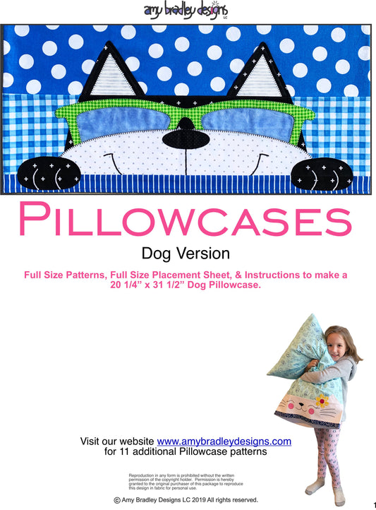 Dog Pillowcase Download Pattern