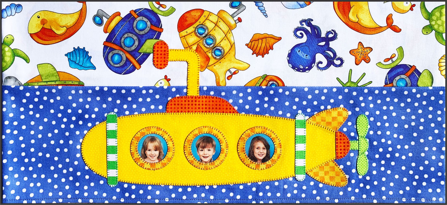 Submarine Pillowcase Download Pattern