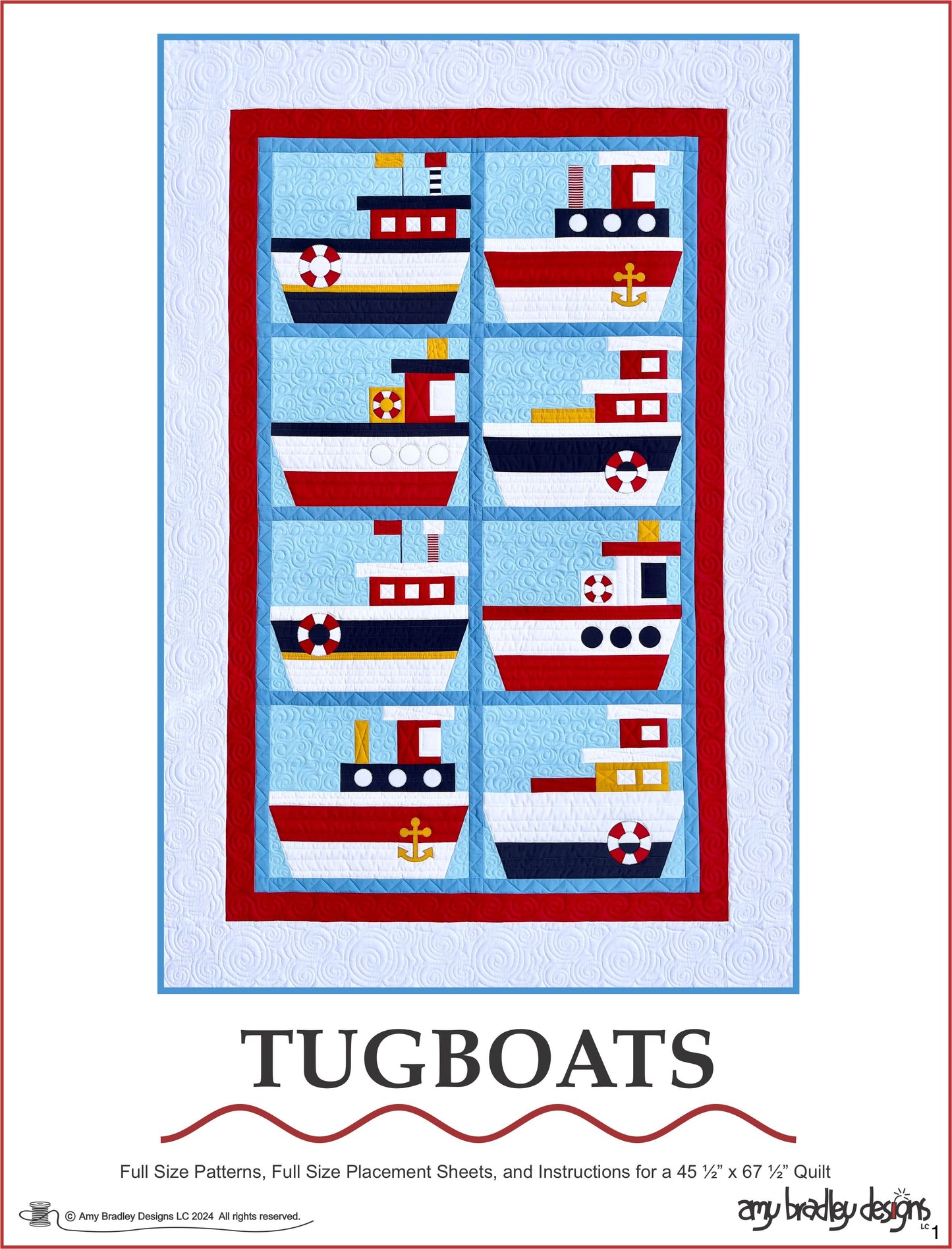 Tugboats Download Pattern