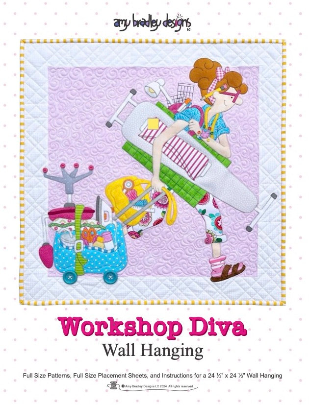 Workshop Diva Quilt Pattern & Fabric Kit