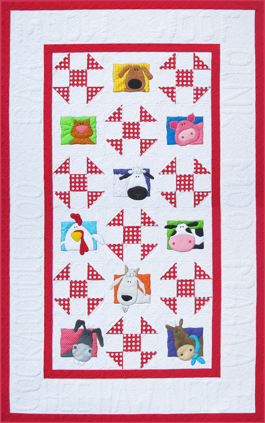 Animal Whimsy Quilt Download Pattern