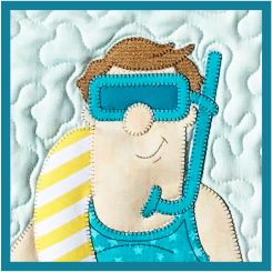 Beach Time Quilt Download Pattern