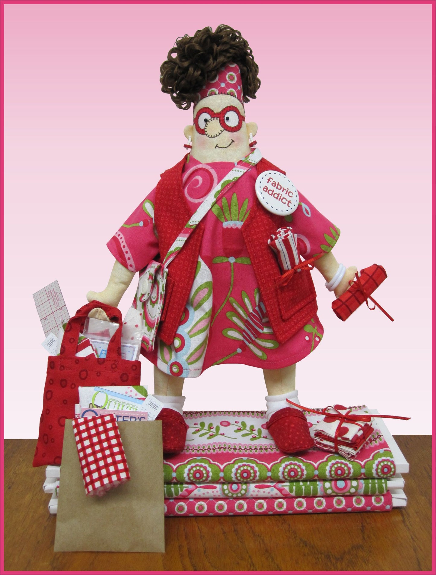 Fabric Addict Doll Download Pattern