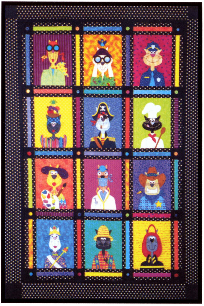 Kitty City Quilt Download Pattern