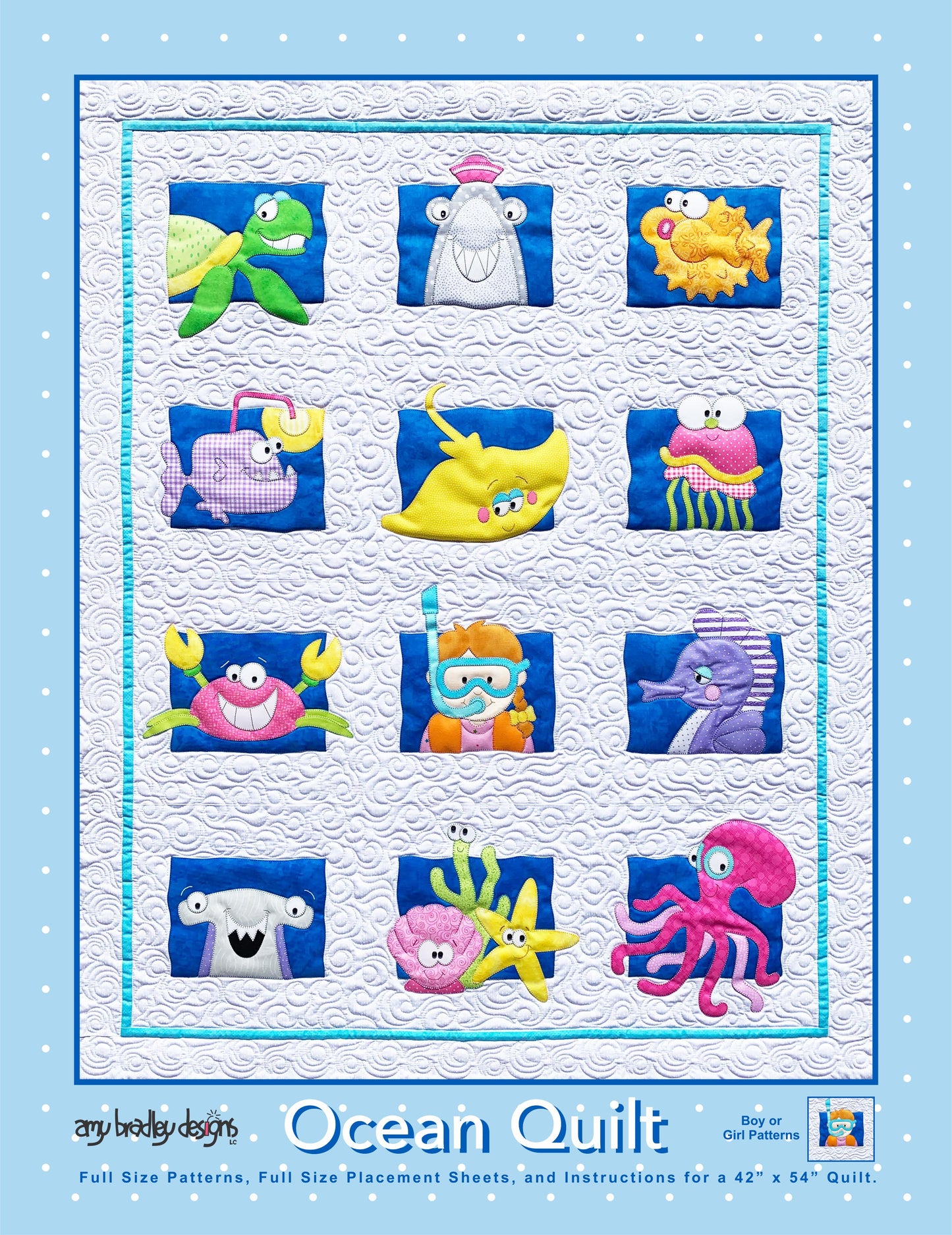 Ocean Quilt Pattern