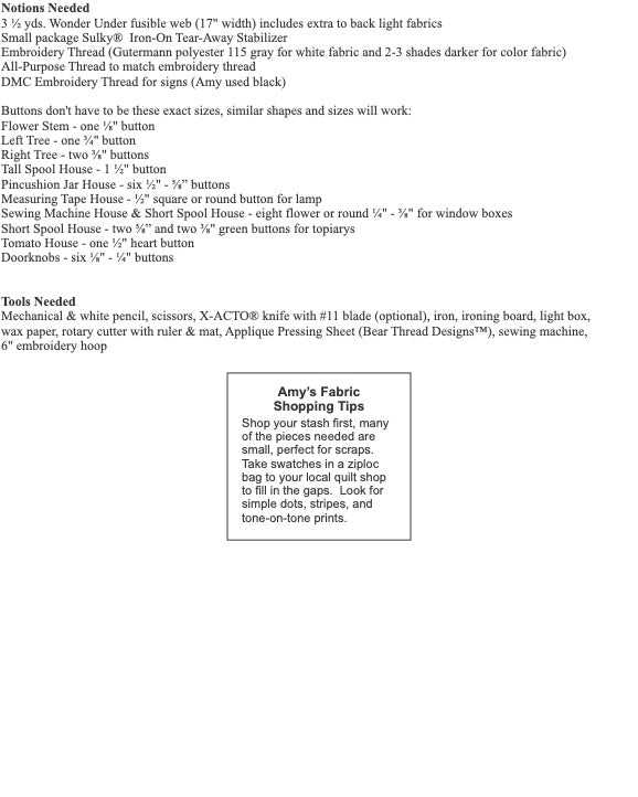 Quilt Town Download Pattern