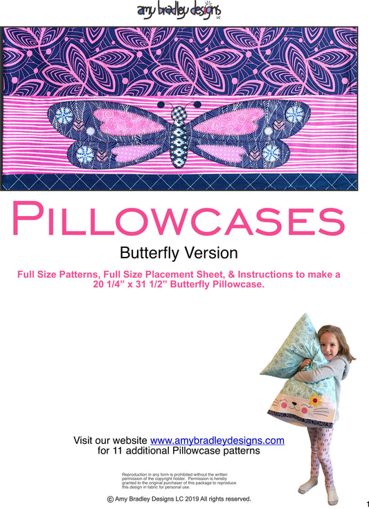 Butterfly Pillowcase Download Pattern