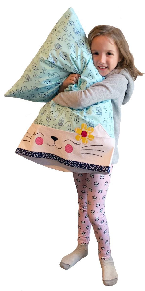 Cat Pillowcase Download Pattern