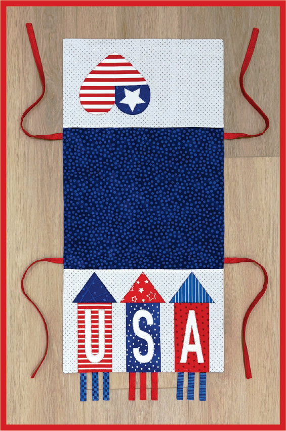 Fourth of July Walker Pocket Organizer Download Pattern