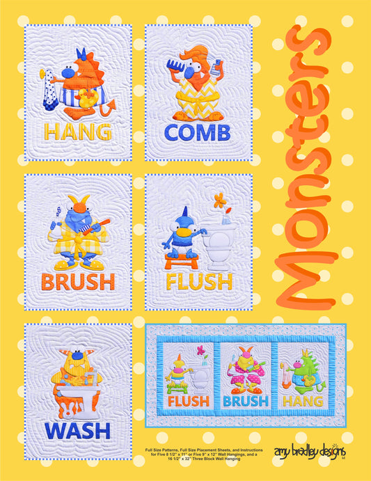 Monsters Wallhanging Download Pattern