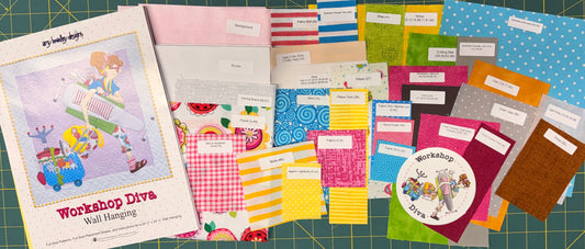 Workshop Diva Quilt Pattern & Fabric Kit