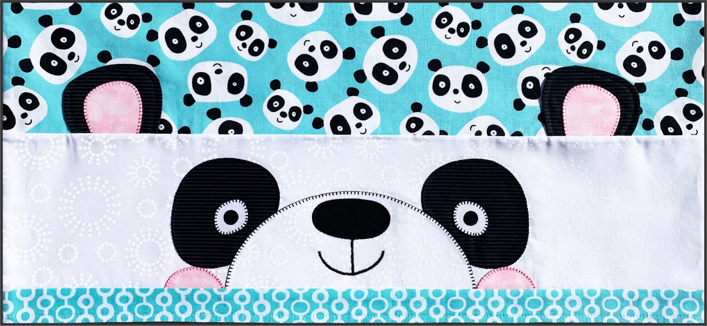 Panda Pillowcase Download Pattern