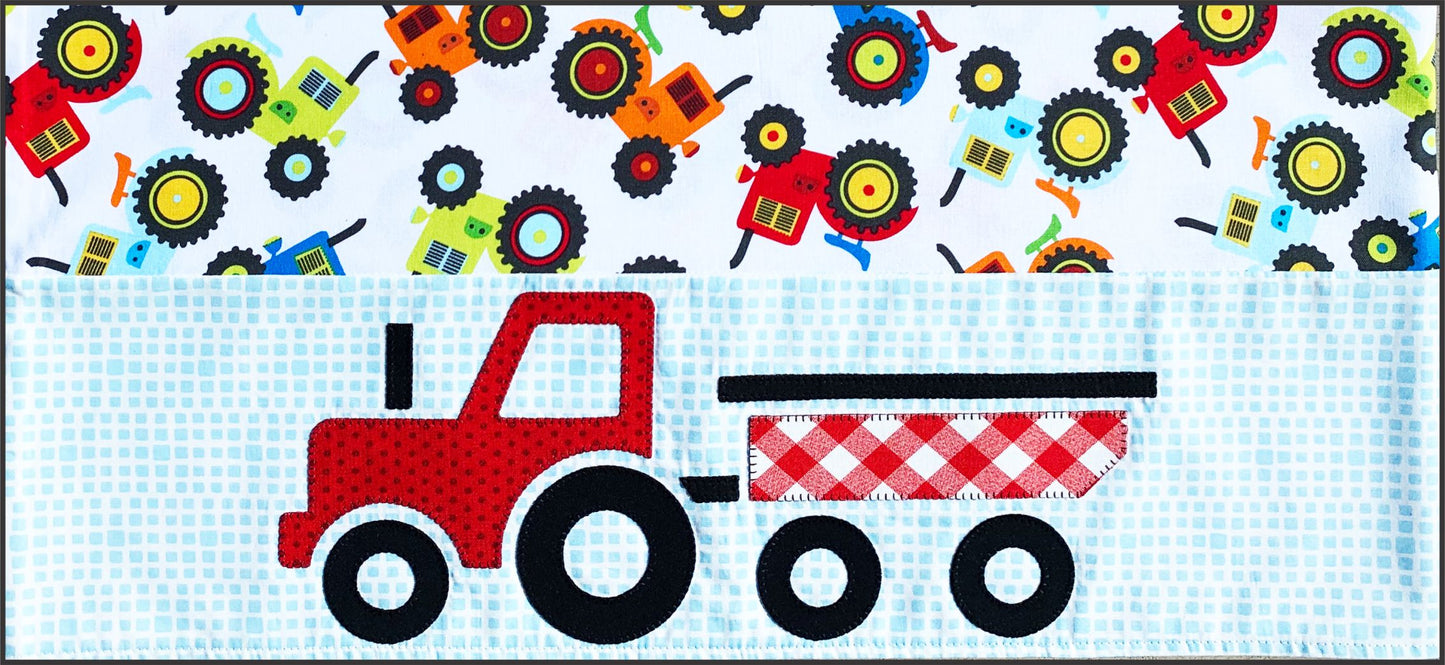Tractor Pillowcase Download Pattern