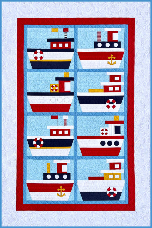 Tugboats Download Pattern