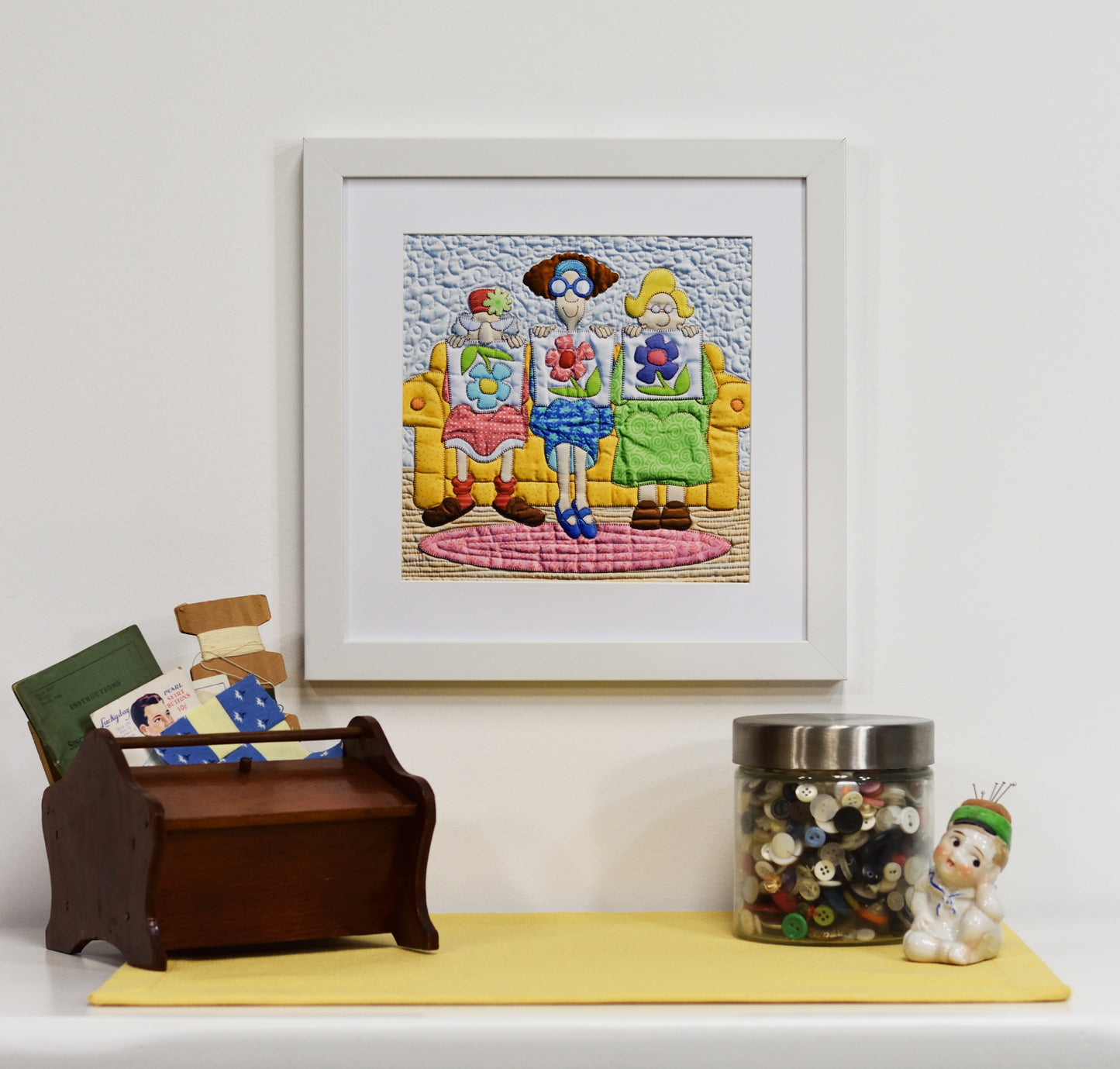 1 Little 2 Little 3 Little Quilters Print