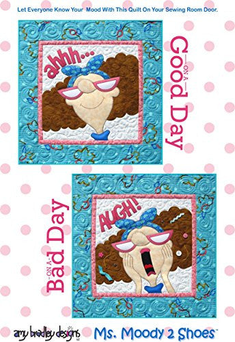Ms. Moody 2 Shoes Wall Hanging Pattern