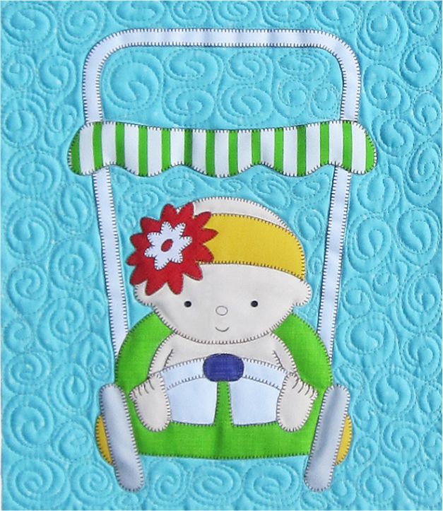 Baby Stroller Block Download Pattern
