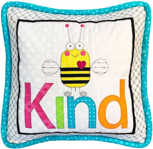 Bee Kind Pillow Pattern