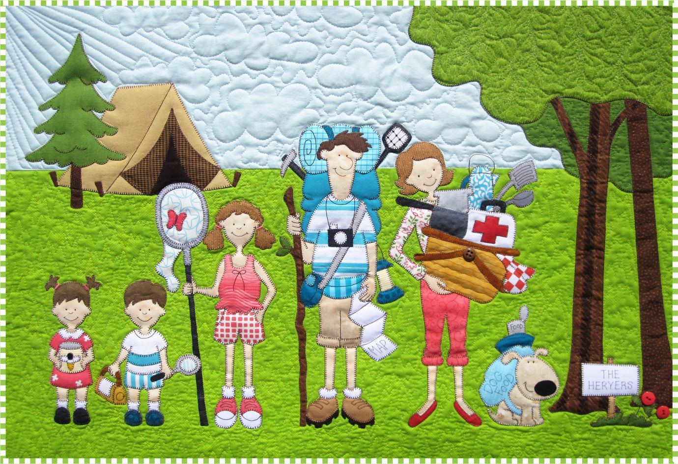 Campers Quilt Pattern