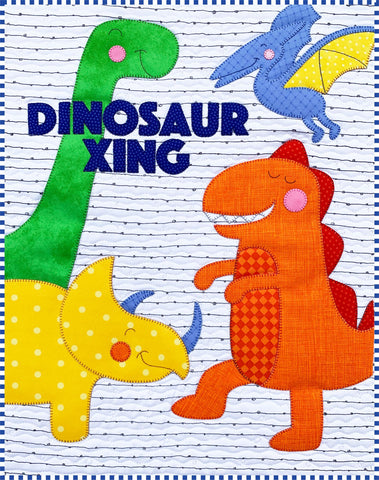 Dinosaur Mini Quilt Download Pattern