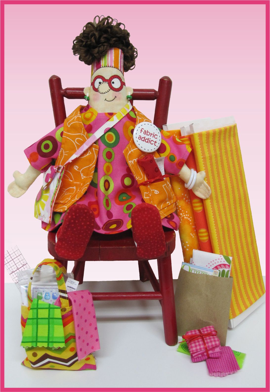 Fabric Addict Doll Download Pattern