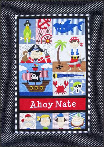 Pirates Quilt Download Pattern
