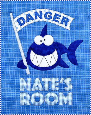 Shark Mini Quilt Download Pattern