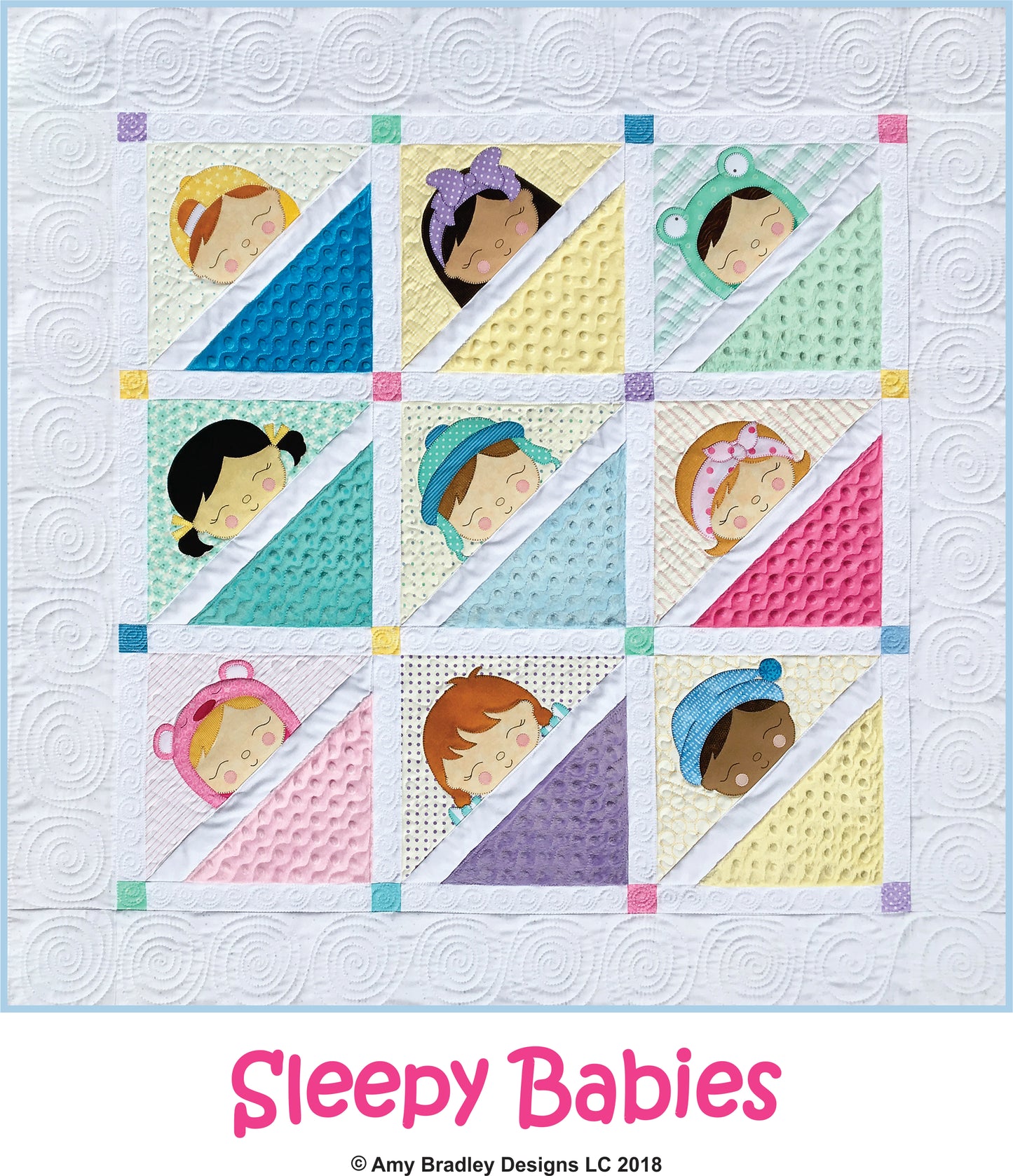 Sleepy Babies Quilt Download Pattern