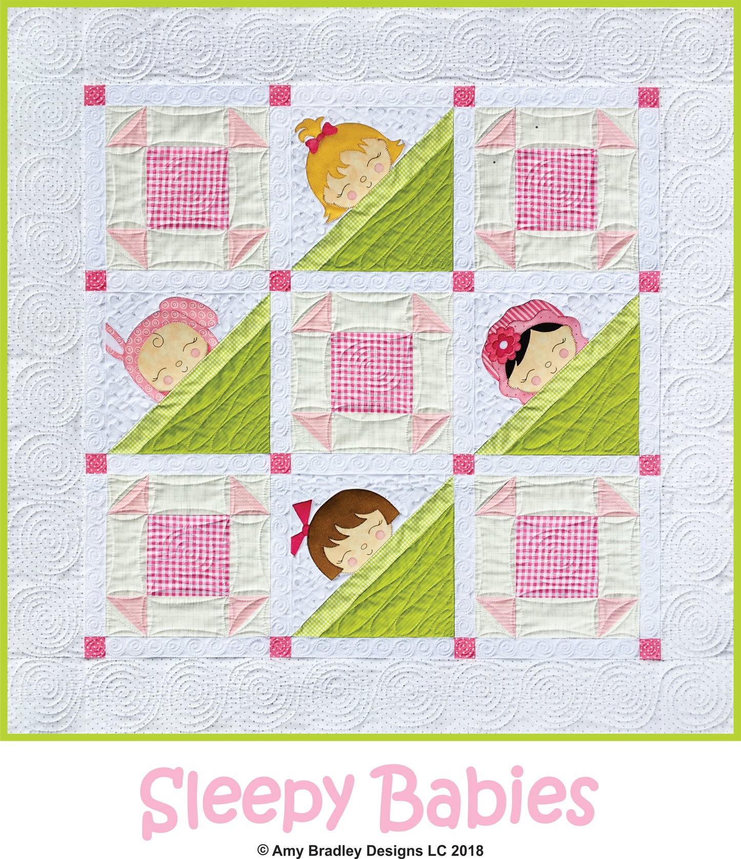 Sleepy Babies Quilt Download Pattern