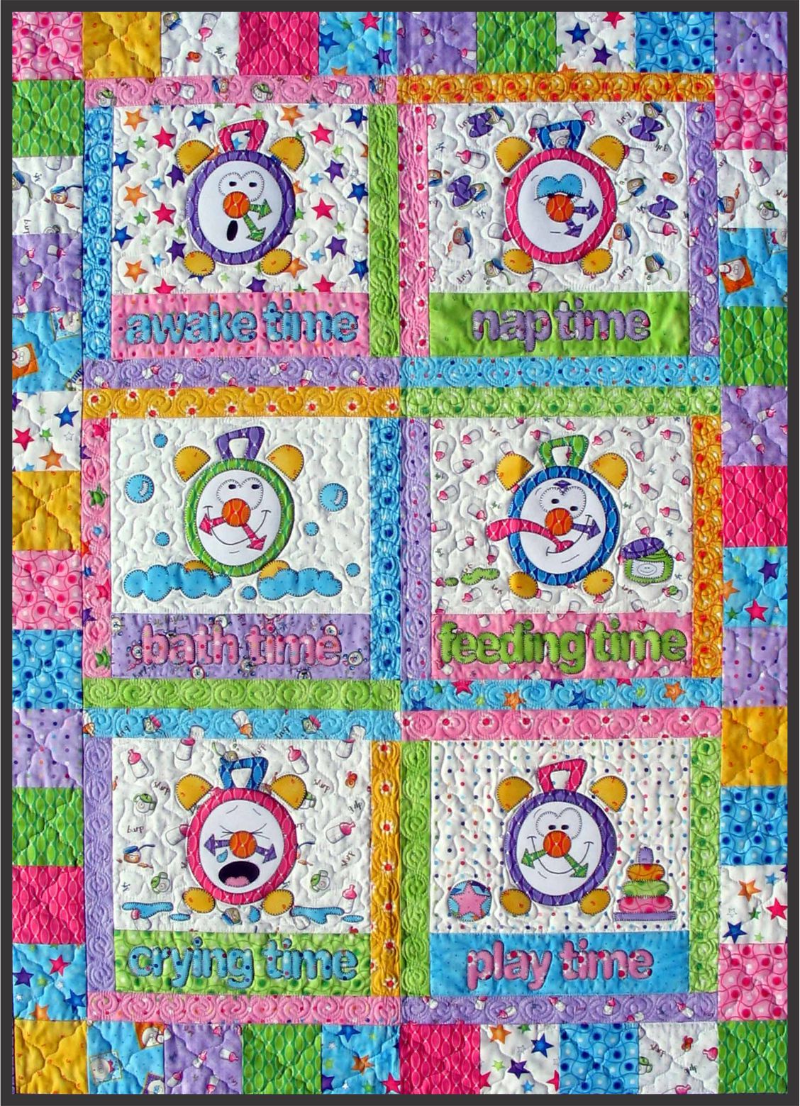 Tick Tock Clocks Download Pattern