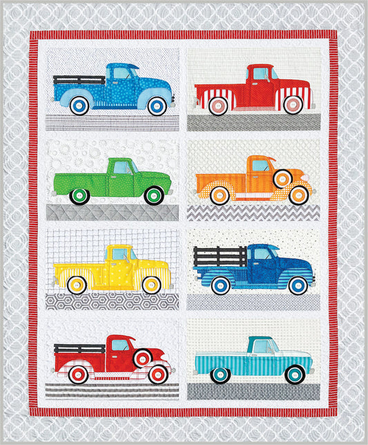 Trucks Quilt Download Pattern