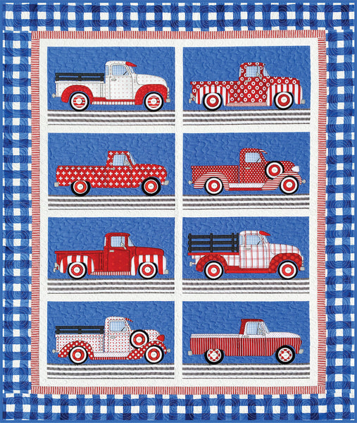 Trucks Quilt Download Pattern