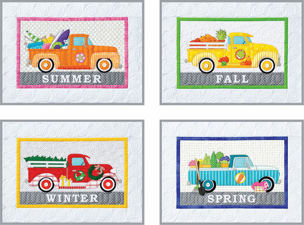 Trucks Quilt Download Pattern